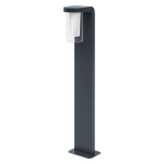 Ledvance Smart+ Wi-Fi LED Lampada a piedistallo Cascade Scuro Grigio Esterni 10W 420lm - 830 Luce Calda -  | 80cm - RGBW - Dimmerabile