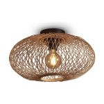 Good&Mojo Luce da soffitto Cango Bambù Marrone | Adatto per 1x E27 