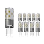 Multipack 10x Noxion Bolt LED Capsule G9 3.8W 470lm - 827 Bianco Molto Caldo | Sostitutiva 40W