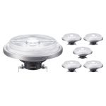 Multipack 6x Philips MASTER LED Faretti G53 AR111 10.8W 620lm 40D - 930 Luce Calda | Miglior resa cromatica - Dimmerabile - Sostitutiva 50W