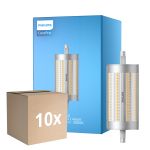 Multipack 10x Philips Corepro LED Lineair R7s 118mm 17.5W 2460lm - 830 Luce Calda | Dimmerabile - Sostitutiva 150W