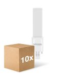 Multipack 10x Noxion Lucent PL-S LED 2.8W - 827 Bianco Molto Caldo | 2-Pin - Sostitutiva 5W