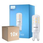 Multipack 10x Philips CorePro LED Capsule G9 Ghiaccio 3.7W 470lm - 827 Bianco Molto Caldo | Sostitutiva 40W