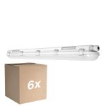 Multipack 6x Ledvance Stagna LED Stagna 32W 4400lm - 865 Luce Del Giorno | 120cm 