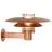 Nordlux Phoenix Luce Da Parete Rame | IP54 - Adatto per E27