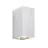 Nordlux Canto Maxi Kubi 2 Luce Da Parete Aluminium Bianca Up & Down | IP44 - Adatto per 2x GU10