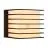 Nordlux Fluctus Luce Da Parete Metallo Nero | Adatto per E27
