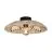 Good&Mojo Luce da soffitto Andros Natural/Bianca | Adatto per 1x E27 