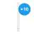Confezione Multipack 10x Osram Dulux-L LED 18W - 830 Luce Calda -  | 4-Pin - Sostitutiva 36W