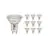 Multipack 10x Noxion Faretti LED GU10 PAR16 5.5W 560lm 36D - 830 Luce Calda | Sostitutiva 75W