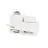 Bright Choice 1-Fase Rail Luce Pendente Adattatore Bianca