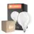 Multipack 6x Ledvance Classic LED Star LED E27 Globe Ghiaccio 11W 1521lm - 827 Bianco Molto Caldo | Dimmerabile - Sostitutiva 100W