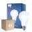 Multipack 4x Philips Classic LED Bulbo E27 Pera Ghiaccio 13W 2000lm - 827 Bianco Molto Caldo | Sostitutiva 120W