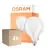 Multipack 4x Osram Classic LED E27 Globe Filamento Ghiaccio 17W 2452lm - 840 Bianco Freddo | Sostitutiva 150W
