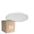 Multipack 5x D'Lite Luce da soffitto Luma Bianca 22W 2000lm - 827 Bianco Molto Caldo | IP44 - 42cm