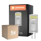 Multipack 5x Ledvance Performance LED Capsule Chiara G4 1.5W 200lm - 827 Bianco Molto Caldo | Sostitutiva 20W