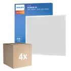 Multipack 4x Philips Pannello A LED Ledinaire RC065B 28W 3400lm - 830-835-840 CCT | 60x60cm - UGR 