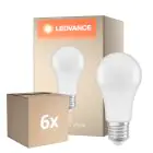 Multipack 6x Ledvance Classic LED E27 Pera Ghiaccio 14W 1521lm - 827 Bianco Molto Caldo | Dimmerabile - Sostitua 100W