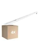 Multipack 4x Noxion Reglette Click V2 LED T8 | Adatto per 1x 120cm Tubo LED