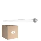Multipack 4x Ledvance Stagna LED Stagna Slimvalue 36W 4000lm - 865 Luce Del Giorno | 120cm 