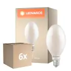 Multipack 6x Ledvance LED Bulbo HQL LED FIL V E40 60W 9000lm - 840 Bianco Freddo | Sostitutiva 125W