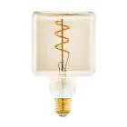 Eglo LED Special E27 Filamento Ambra 4W 180lm - 816 Bianco Molto Caldo | Dimmerabile - Sostitutiva 15W