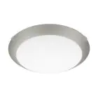 Eglo Parete e Luce da soffitto Mars 1 Acciaio Bianca | IP20 - Adatto per 1x E27 